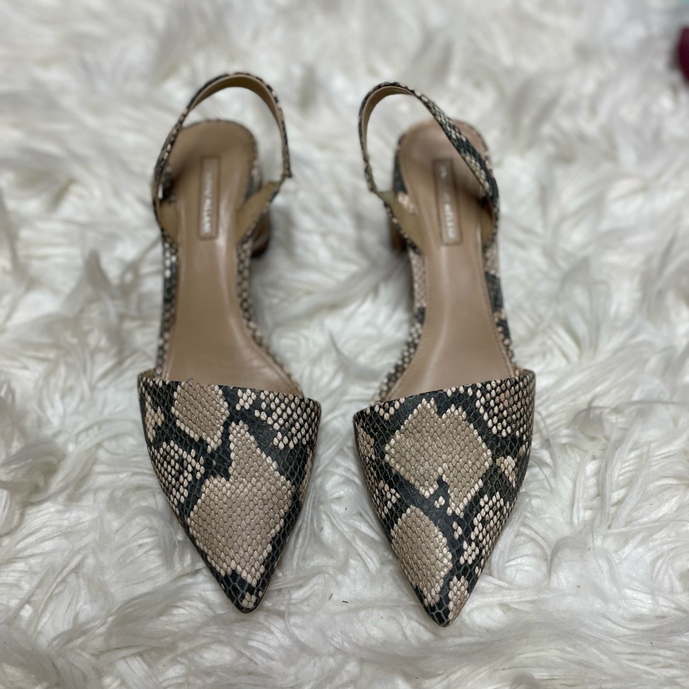 SOLD Antonio Melani slingback block heel | Size 9
